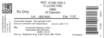Fluoxetine 10mg 67296-1690.jpg LABEL - Fluoxetine 10mg 67296 1690